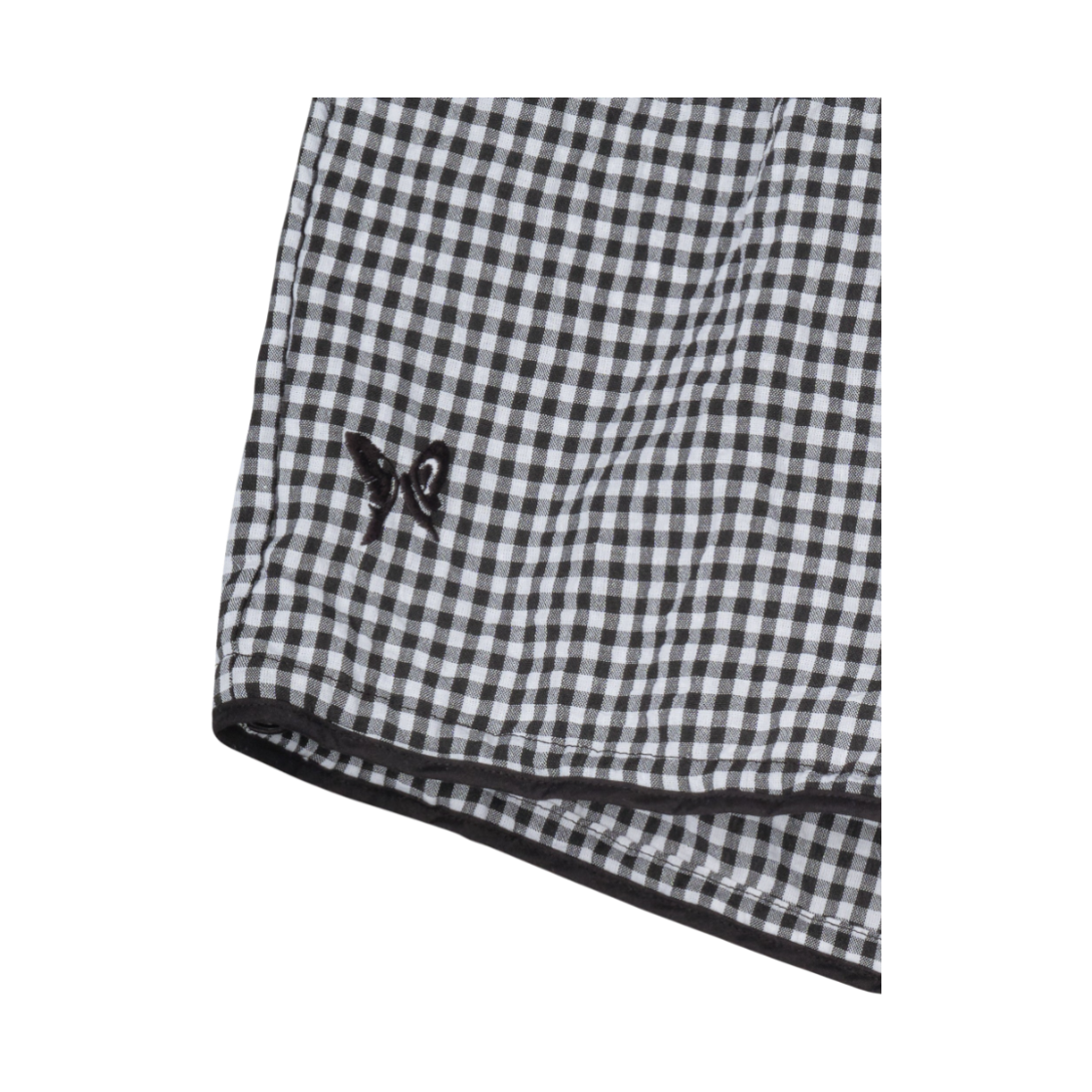 구월십일 체크 펌프 숏 팬츠 화이트(GUWOLSIBIL Check Pump Short Pants White) - 4