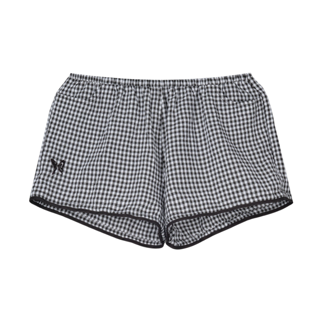구월십일 체크 펌프 숏 팬츠 화이트(GUWOLSIBIL Check Pump Short Pants White)