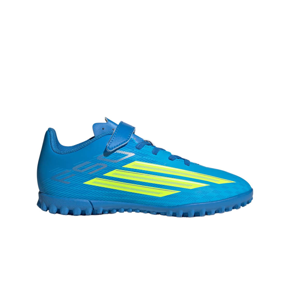 (J) 아디다스 F50 클럽 H&L TF 루시드 레이 블루 팀 솔라 옐로우 2((J) Adidas F50 Club H&L TF Lucid Ray Blue Team Solar Yellow 2) - 1