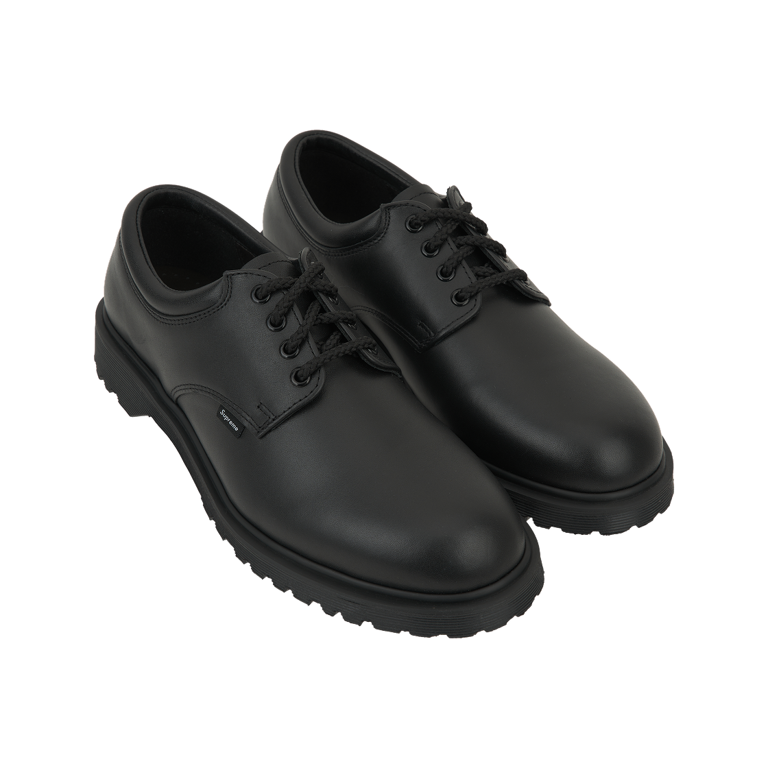 닥터마틴 x 슈프림 포스탈 슈프림 4-아이 슈 블랙 - 26SS(Dr. Martens x Supreme Postal Supreme 4-Eye Shoe Black - 26SS) - 4