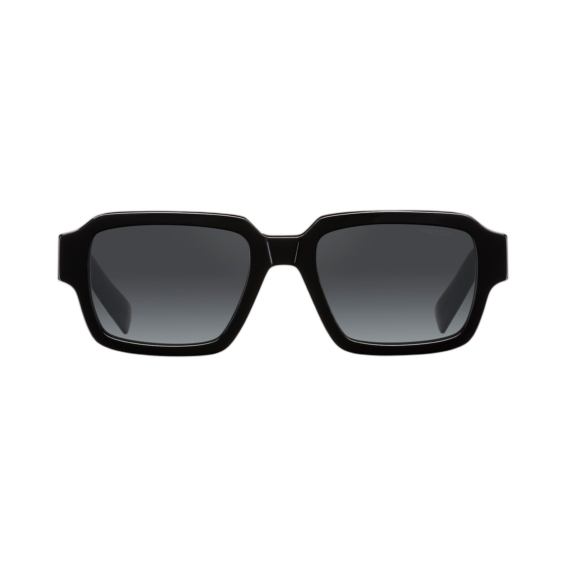 SPR02Z-E1AB-FE06T Prada Sunglasses with Prada Logo Graphite Gradient Lenses