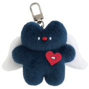 ZZICONG STORE Handmade Cupid Cat Keyring