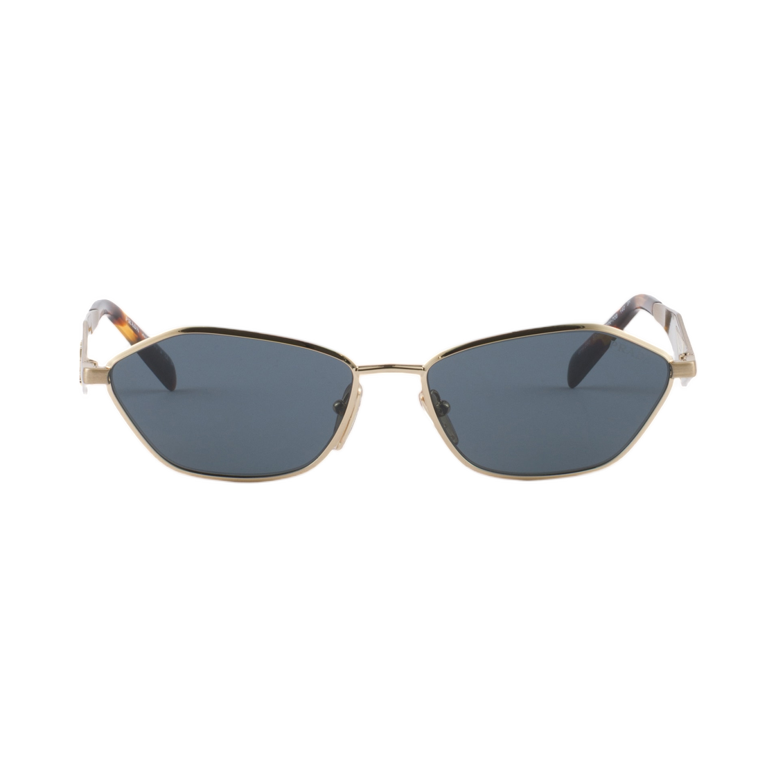SPRD50-EZVN-FE70B Prada Sunglasses with Prada Logo Graphite Lenses