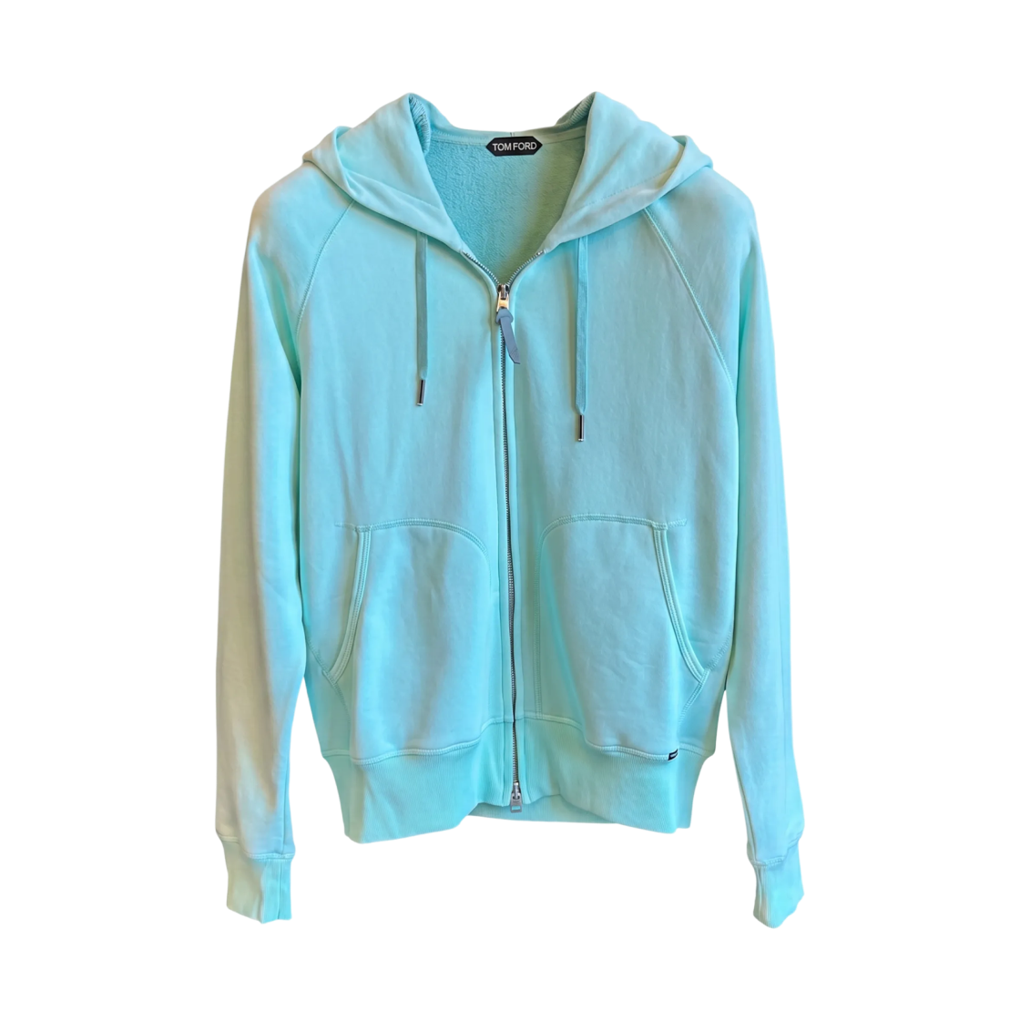 톰포드 코튼 후드 집업 민트(Tom Ford Cotton Hooded Zip-Up Mint)