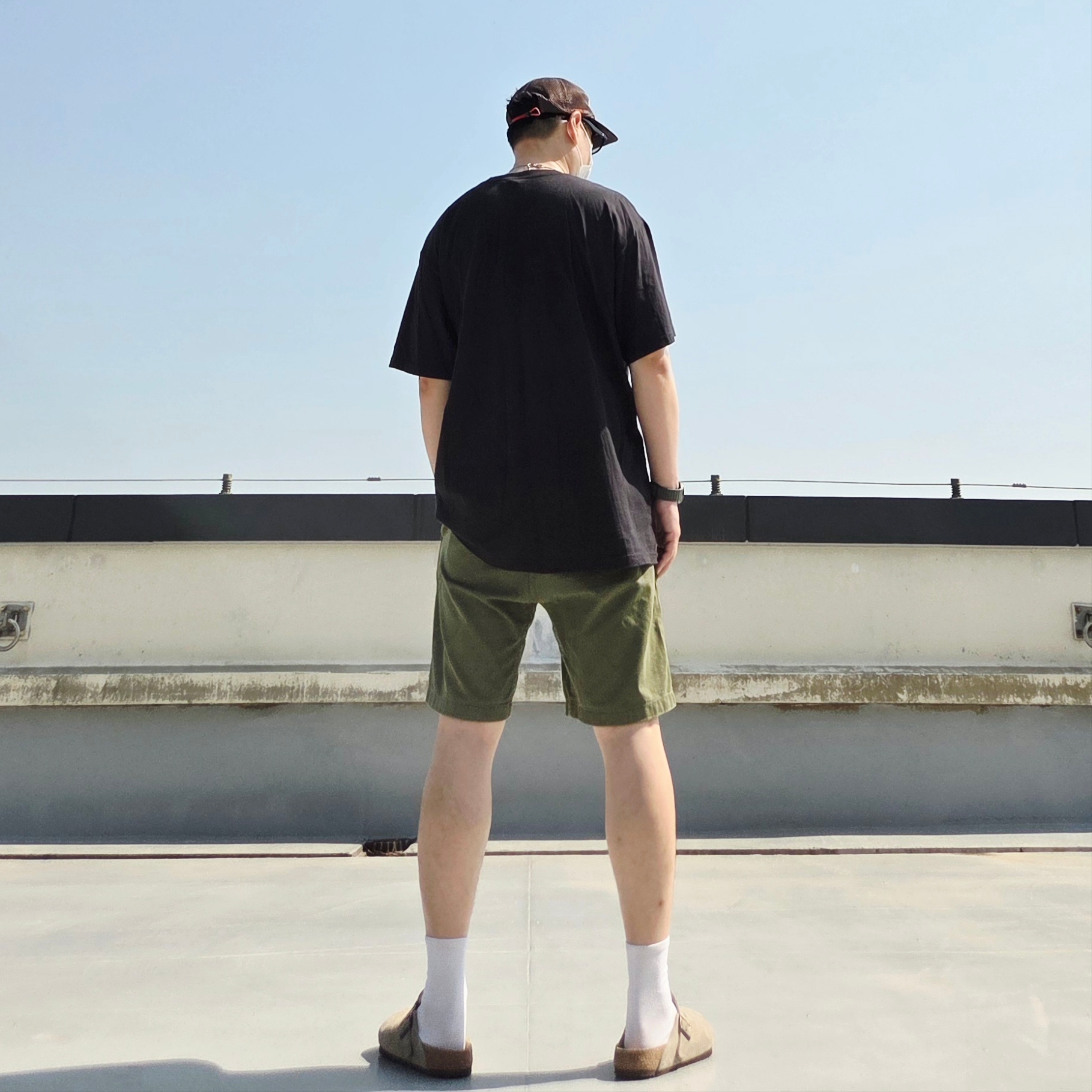 Human Made Military Card Case Black, Alex Zono I Dig Running Trucker Hat OG Brown - CapeTown 착용 스타일 - 5