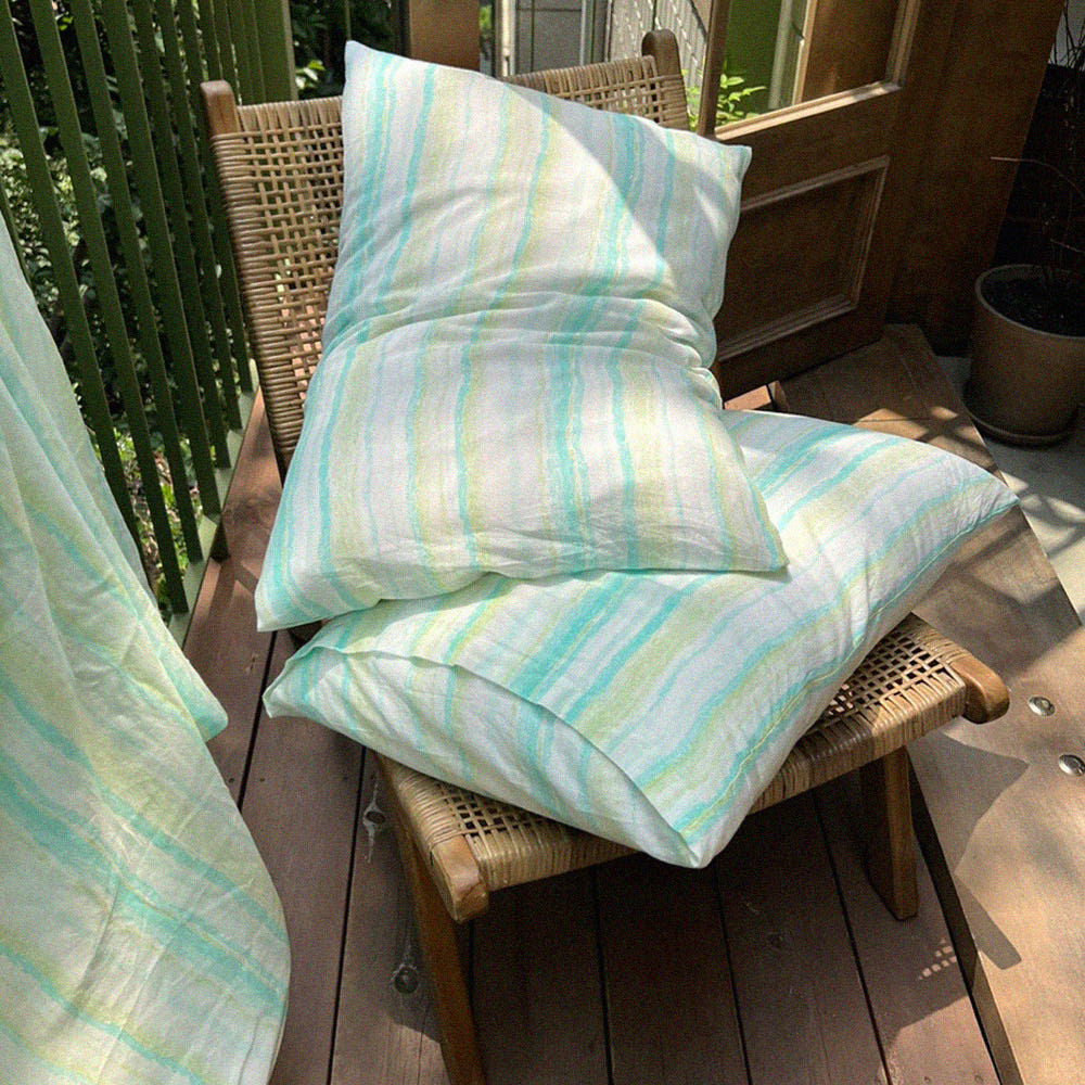 무성화 수풀 100% 텐셀 모달 베개커버 40x60cm(MUSEONGHWA Forest Tencel modal pillow cover 40x60cm) - 2