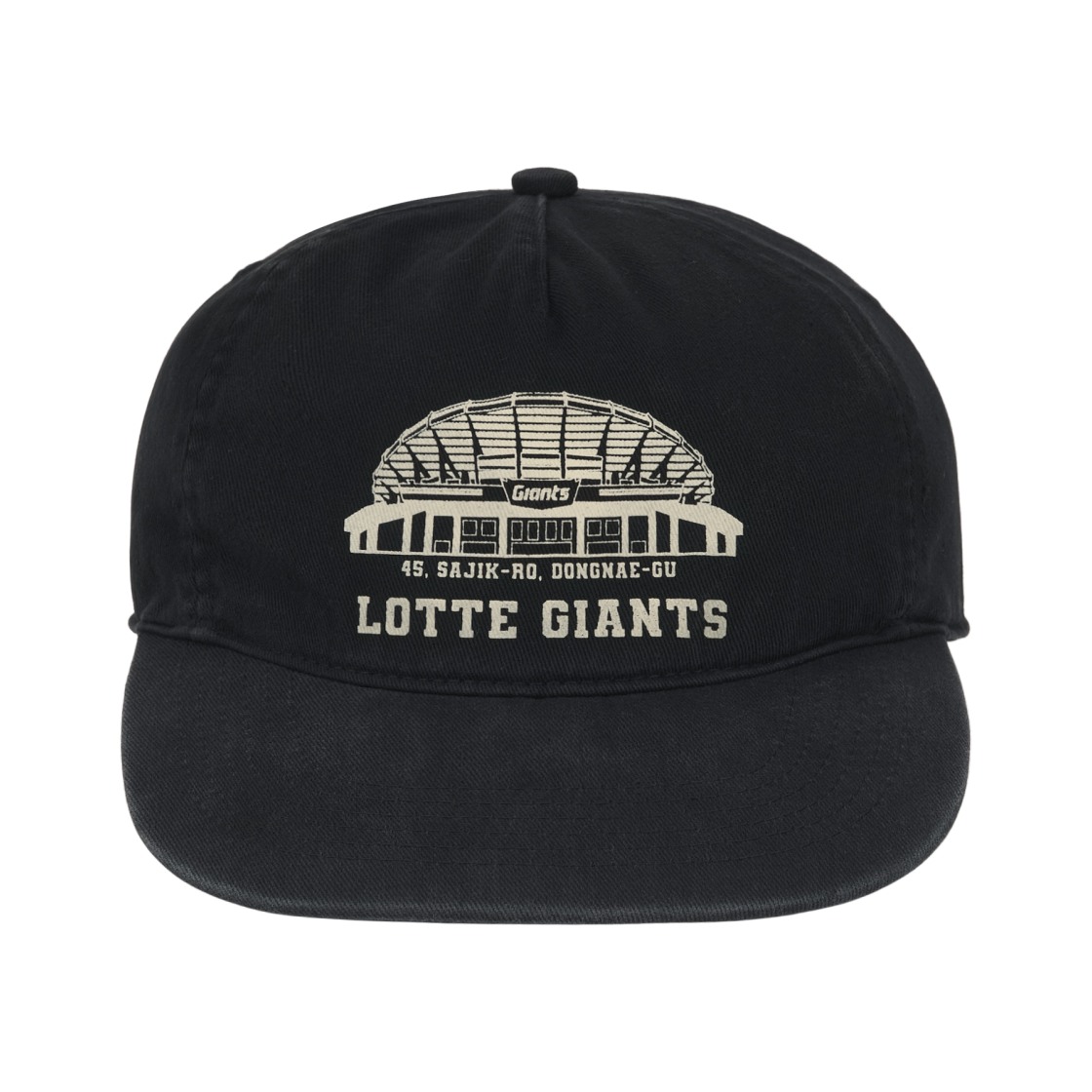 KBO 볼파크 볼캡 부산 롯데 자이언츠 블랙(KBO Ball Park Ball Cap Busan Lotte Giants Black) - 2