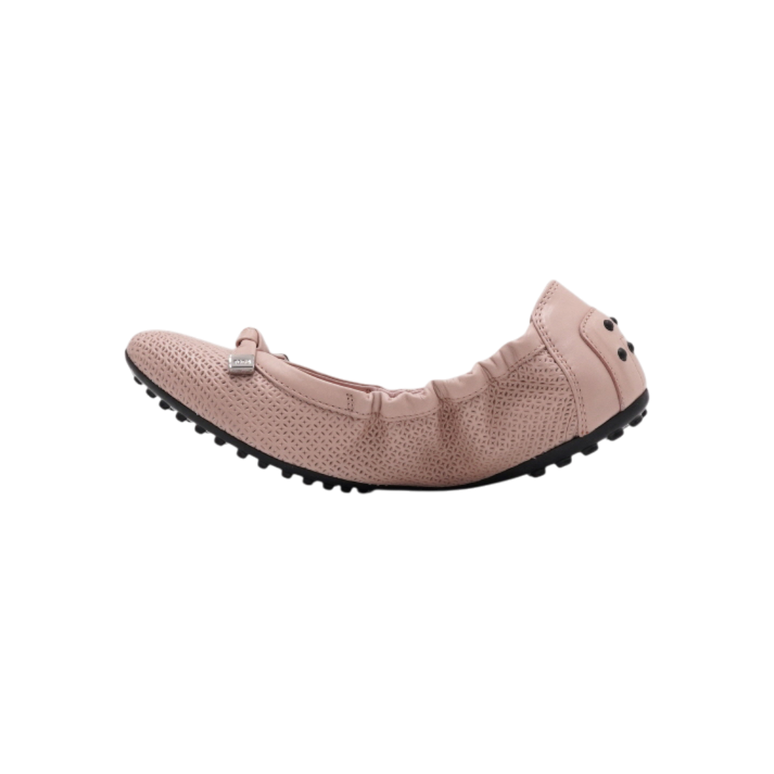 IT2MHGM7HVFW Tod's Pink Ribbon Ballerina Flats