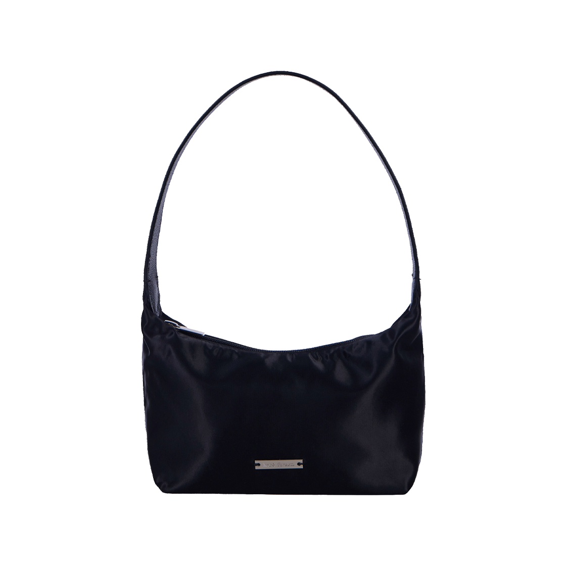 RS26UBG101BLK Rosefrantz Classic Nylon Hobo Bag [Black]