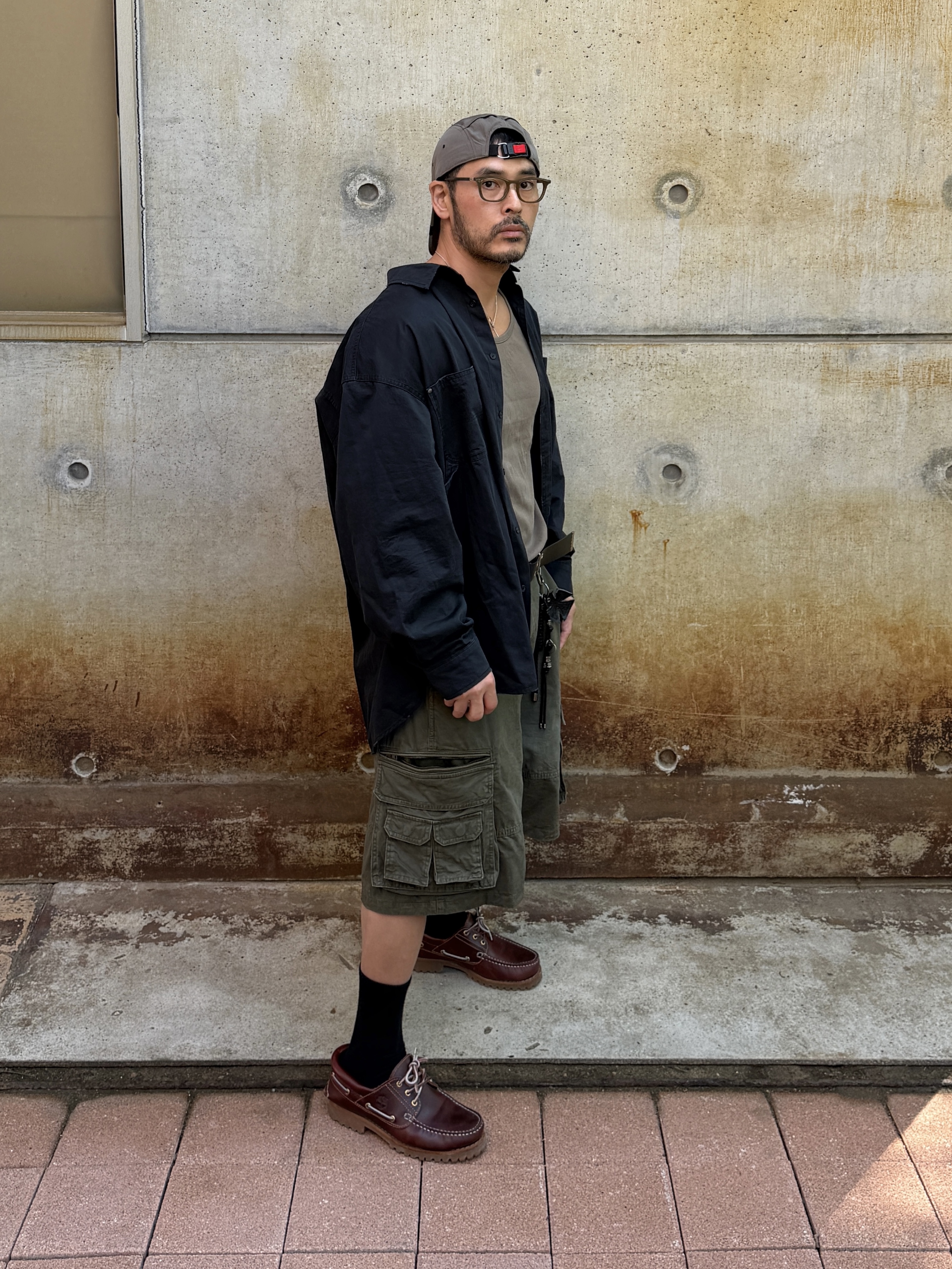 Timberland Authentic 3-Eye Classic Lug Burgundy -Wide 착용 스타일 - 6