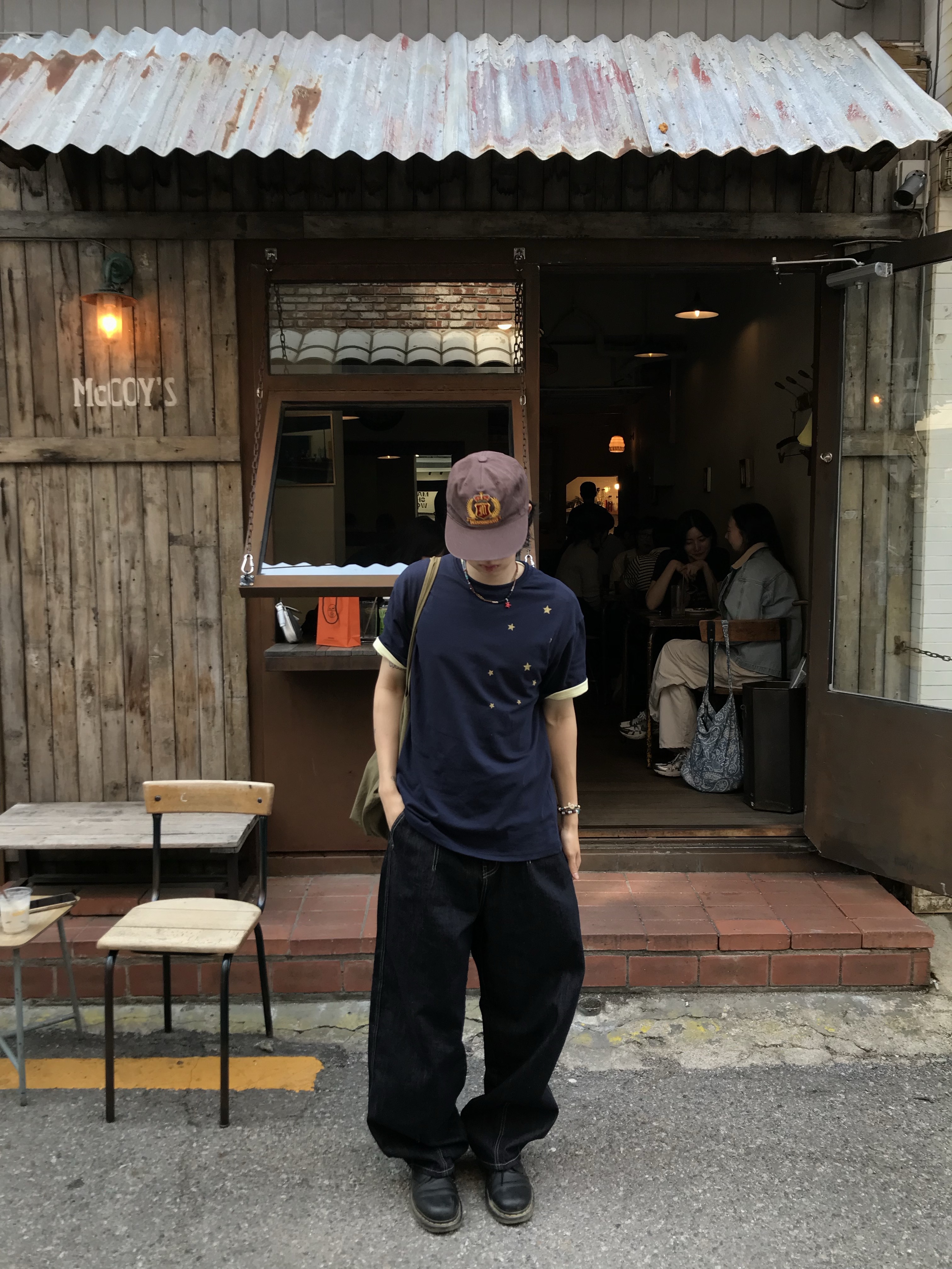 Dr. Martens 1461 Smooth Black 착용 스타일