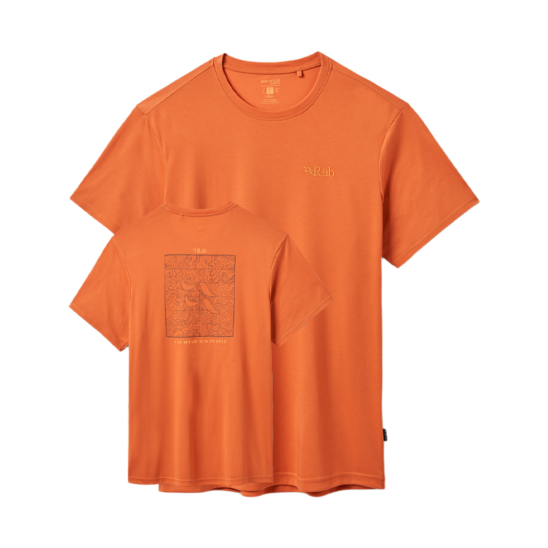 랩 크림프 엘리베이션 티 다크 멜바(Rab Crimp Elevation Tee(Dark Melba))