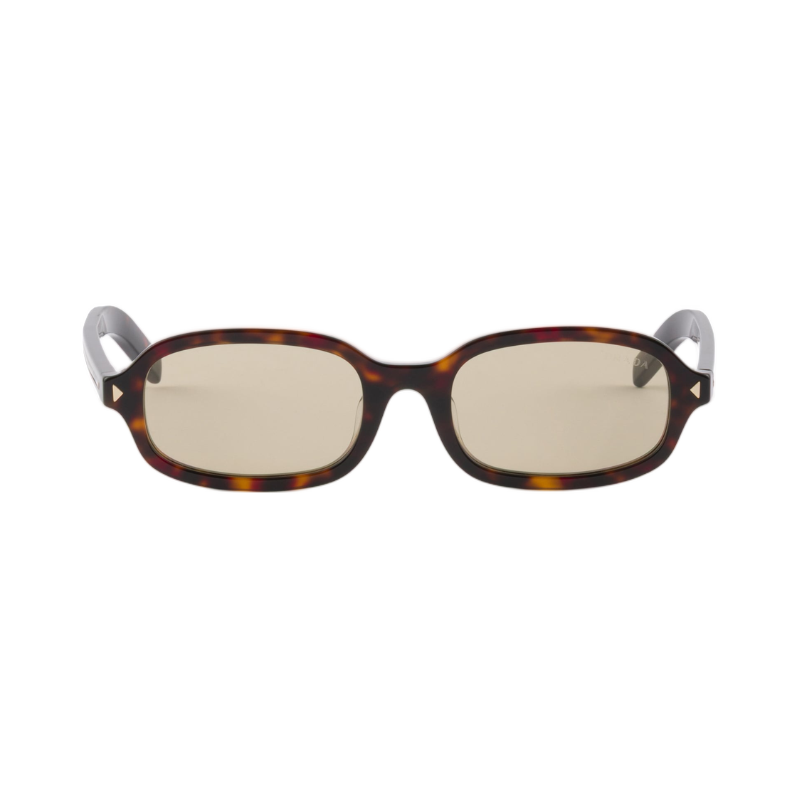 SPRD06-E17N-FE70R Prada Sunglasses with The Iconic Metal Plaque Chamomile Yellow Lenses
