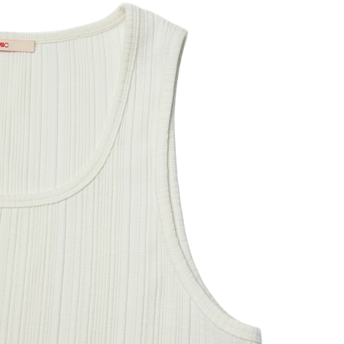 엠엠아이씨 스퀘어 컷 탱크 화이트(MMIC Square Cut Tank White) - 3