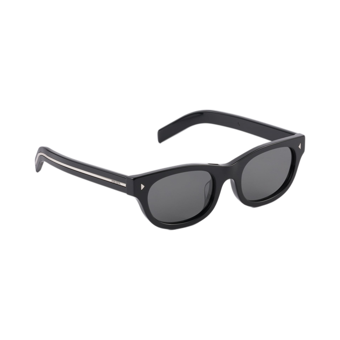 프라다 아이웨어 컬렉션 선글라스 슬레이트 그레이 렌즈(Prada Eyewear Collection Sunglasses Slate Gray Lenses) - 2
