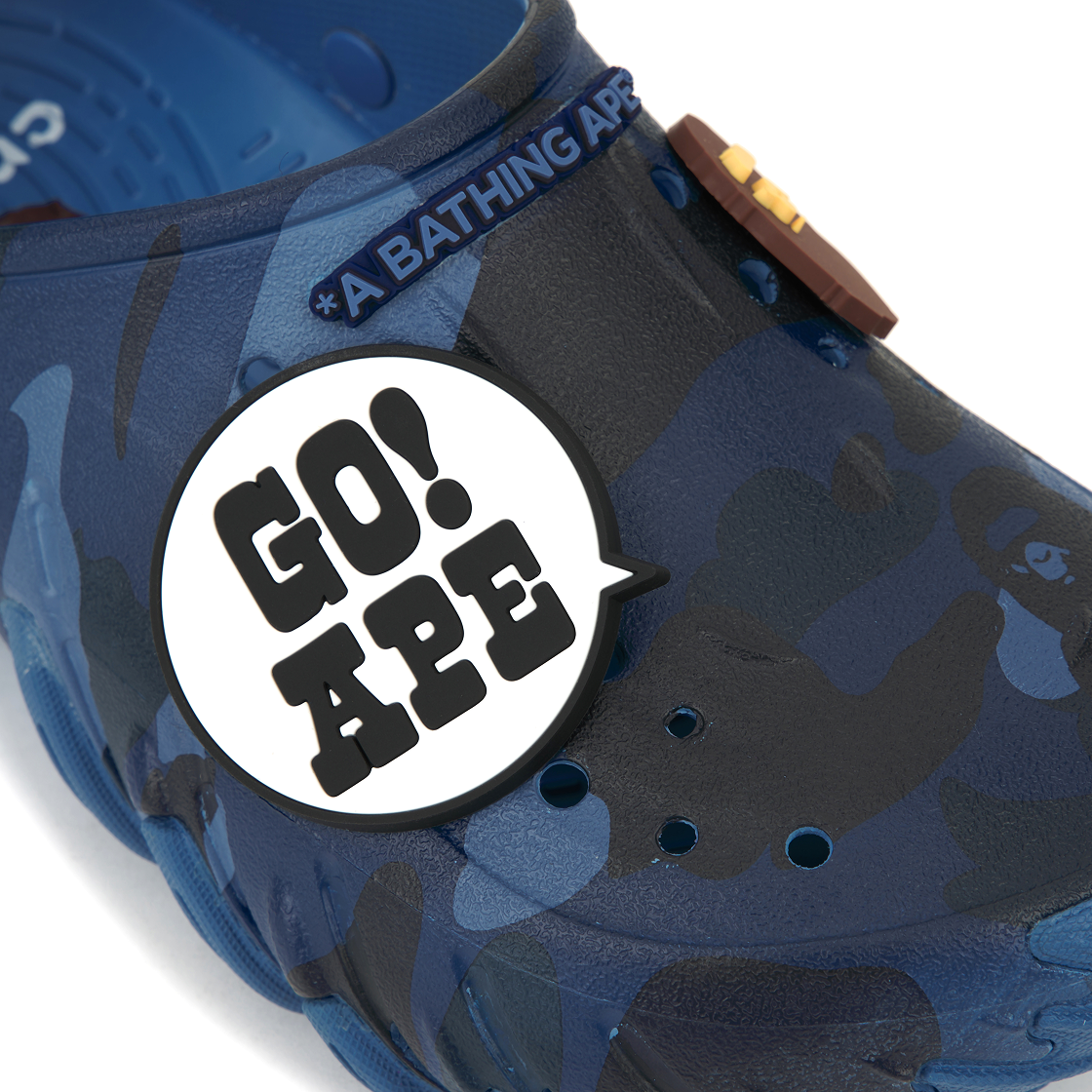 크록스 x 베이프 에코 RO 클로그 네이비(Crocs x BAPE Echo RO Clog Navy) - 7