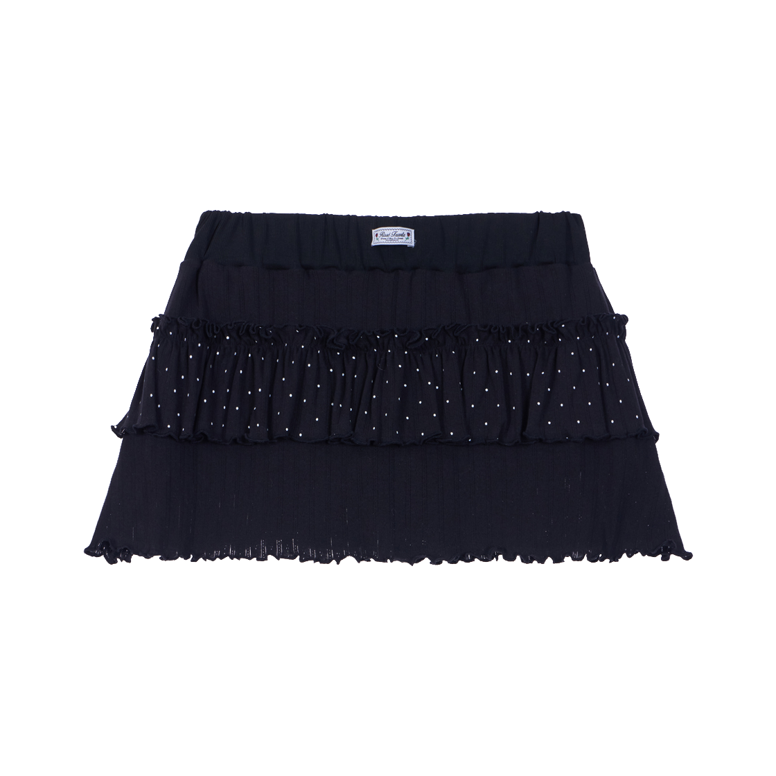 로제프란츠 캉캉 프릴 미니 스커트 블랙(Rosefrantz Cancan Frill Mini Skirt [Black])