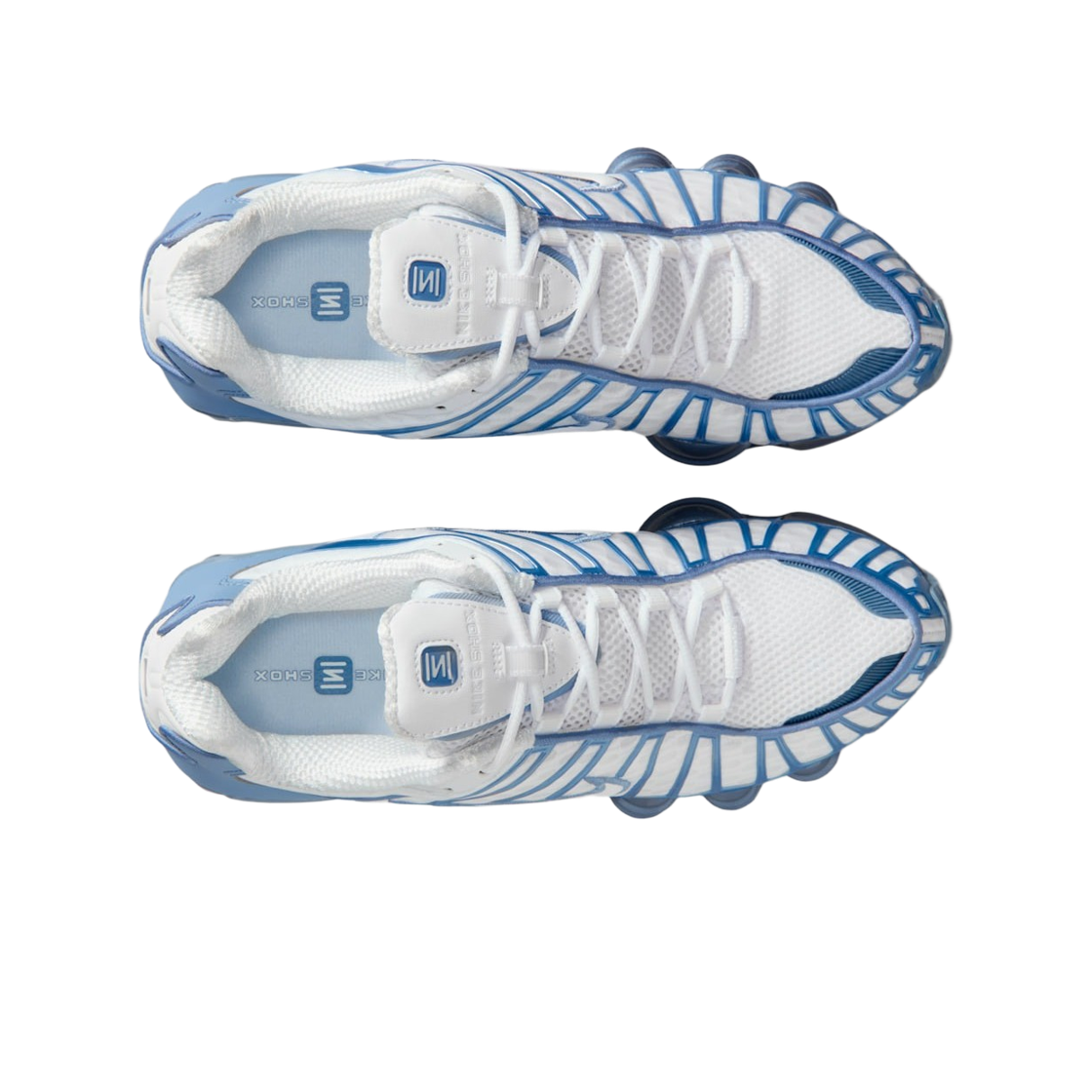 (W) 나이키 샥스 TL 화이트 워크 블루((W) Nike Shox TL White Work Blue) - 2