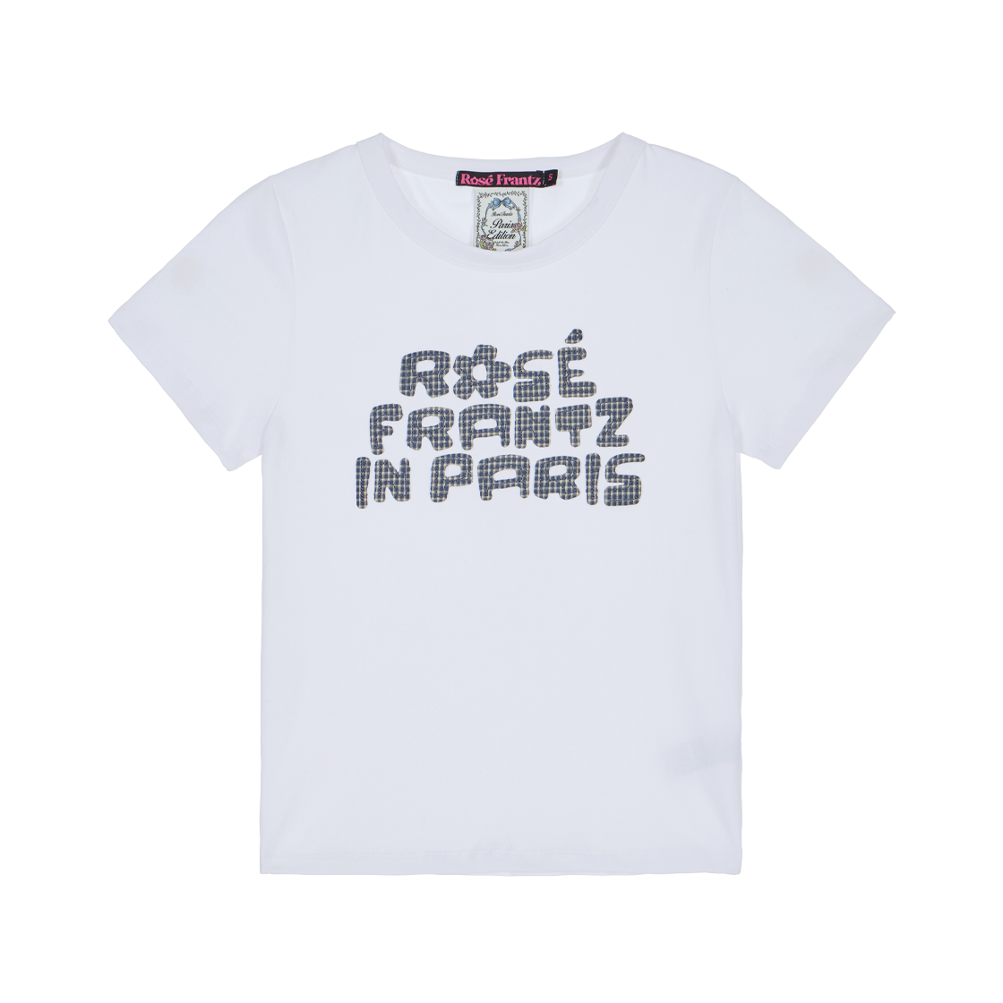 RS26UTS108WHT Rosefrantz Paris Baby T-shirt [White]