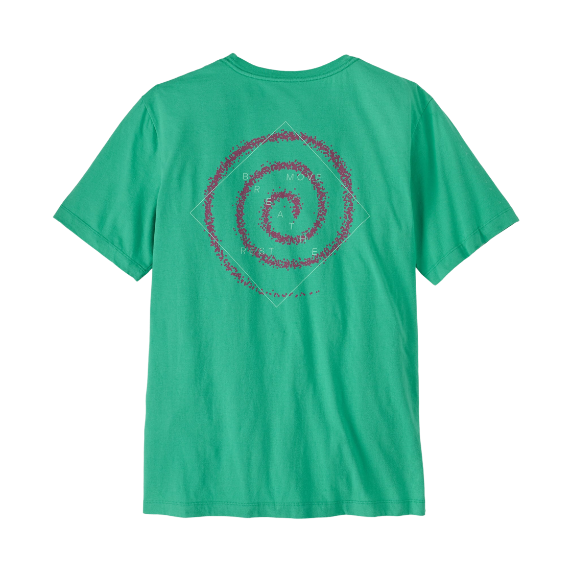 37843 Patagonia Multi-Pitch T-Shirt Aqua Stone