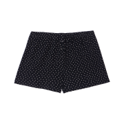 Rosefrantz Rose & Berry Lounge Shorts [Black]