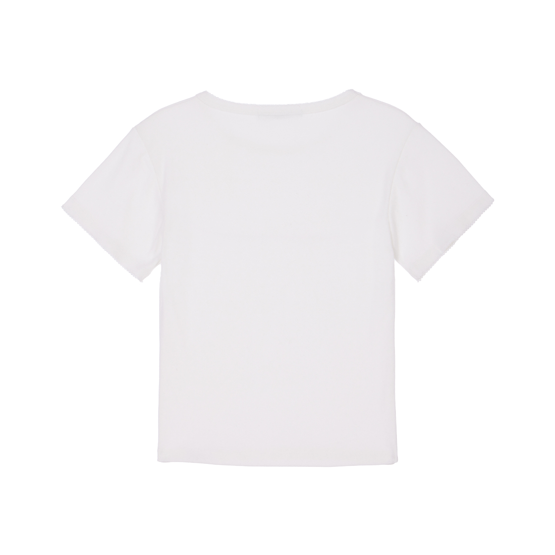 로제프란츠소프트 펀칭 레이스 티셔츠 아이보리(Rosefrantz Soft Punching Lace T-shirt [Ivory]) - 4