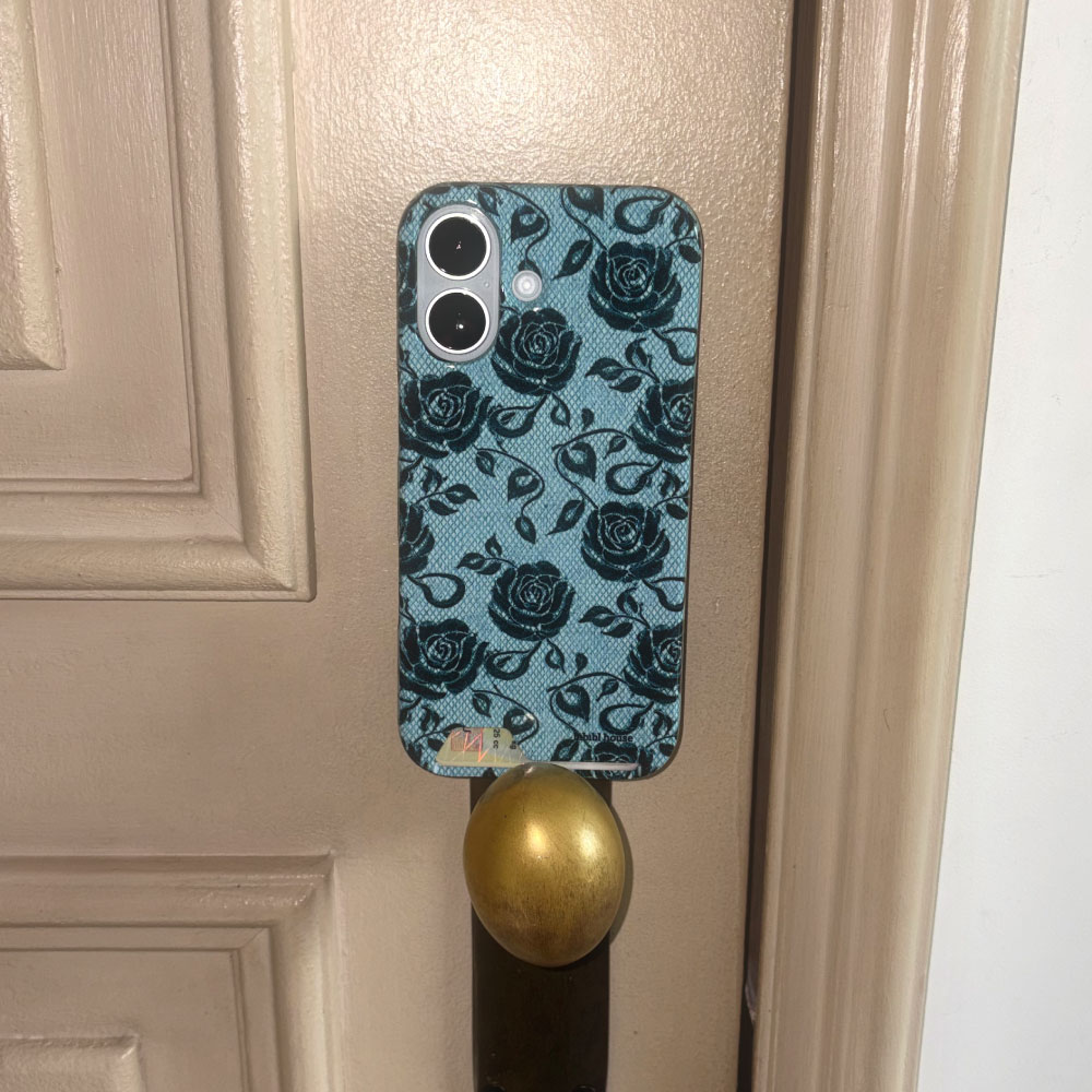 비비블 하우스 카드수납 민트 플라워 폰케이스(BIBIBL HOUSE Card Slot Mint Flower Phone Case) - 2