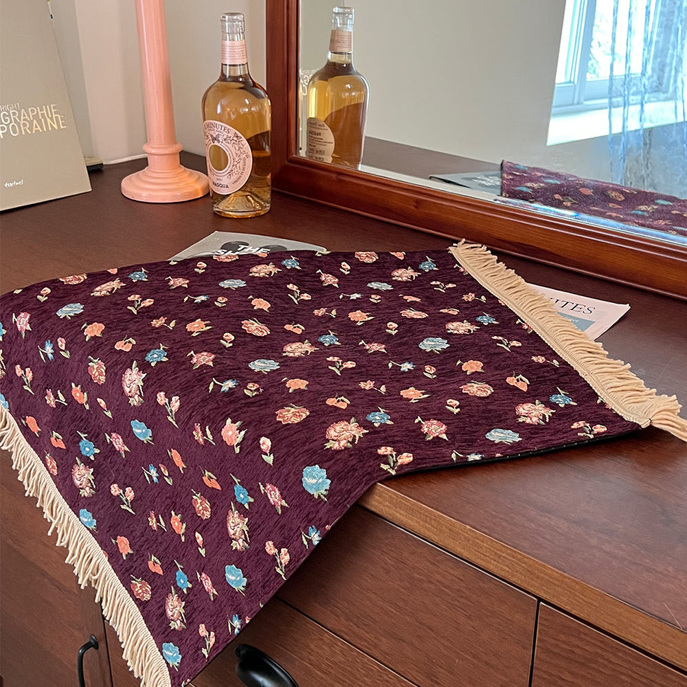 딥다운 로맨틱 빈티지 미끄럼 방지 발매트 45x65cm(MUSEONGHWA Deep-down vintage non-slip foot mat 45x65cm) - 4