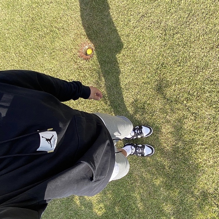 Jordan Flight Essential Fleece Hoodie Black - Asia 착용 스타일