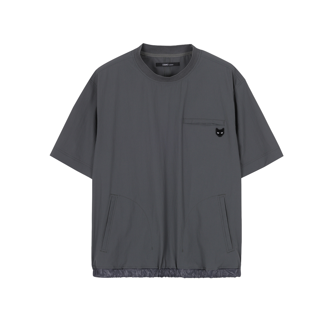 송지오 지제로 트랙 팬서 티셔츠 그레이(SONGZIO ZZERO Track Panther T Shirt Grey) - 1
