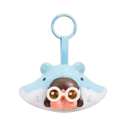 Pop Mart Crybaby Cry Me An Ocean Series Vinyl Plush Pendant The Manta Ray (Opened Case)