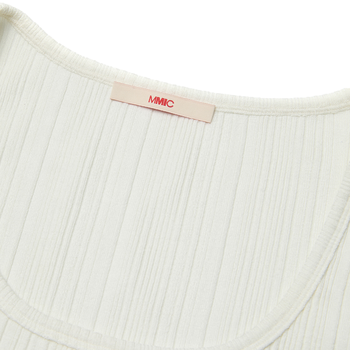 엠엠아이씨 스퀘어 컷 탱크 화이트(MMIC Square Cut Tank White) - 2