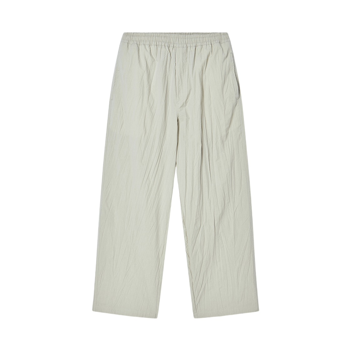 엔 아카이브 크리즈 코튼 이지 팬츠 베이지(N ARCHIVE Crease Cotton Easy Pants Beige)