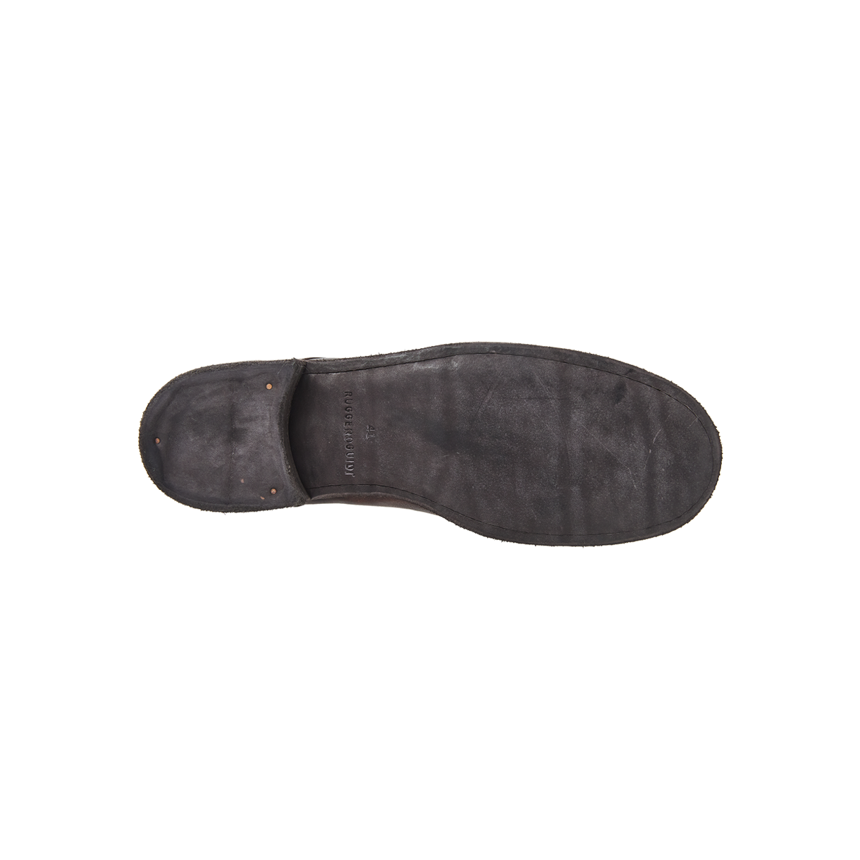 구이디 클래식 더비 솔 레더 다크 브라운 - 26SS(Guidi Classic Derby Sole Leather Dark Brown - 26SS) - 5