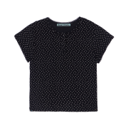 Rosefrantz Rose & Berry Lounge T-shirt [Black]