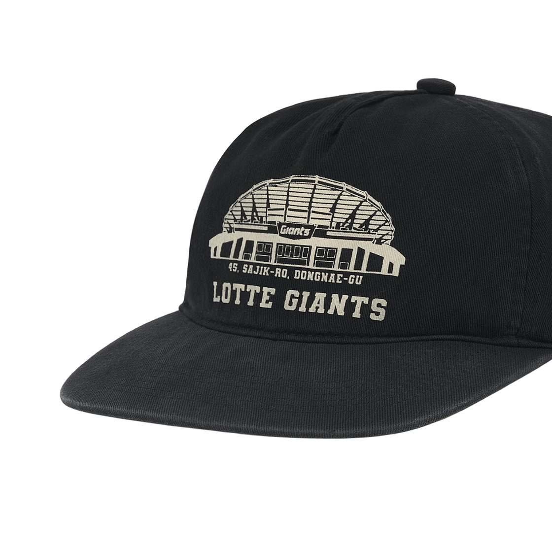 KBO 볼파크 볼캡 부산 롯데 자이언츠 블랙(KBO Ball Park Ball Cap Busan Lotte Giants Black) - 4
