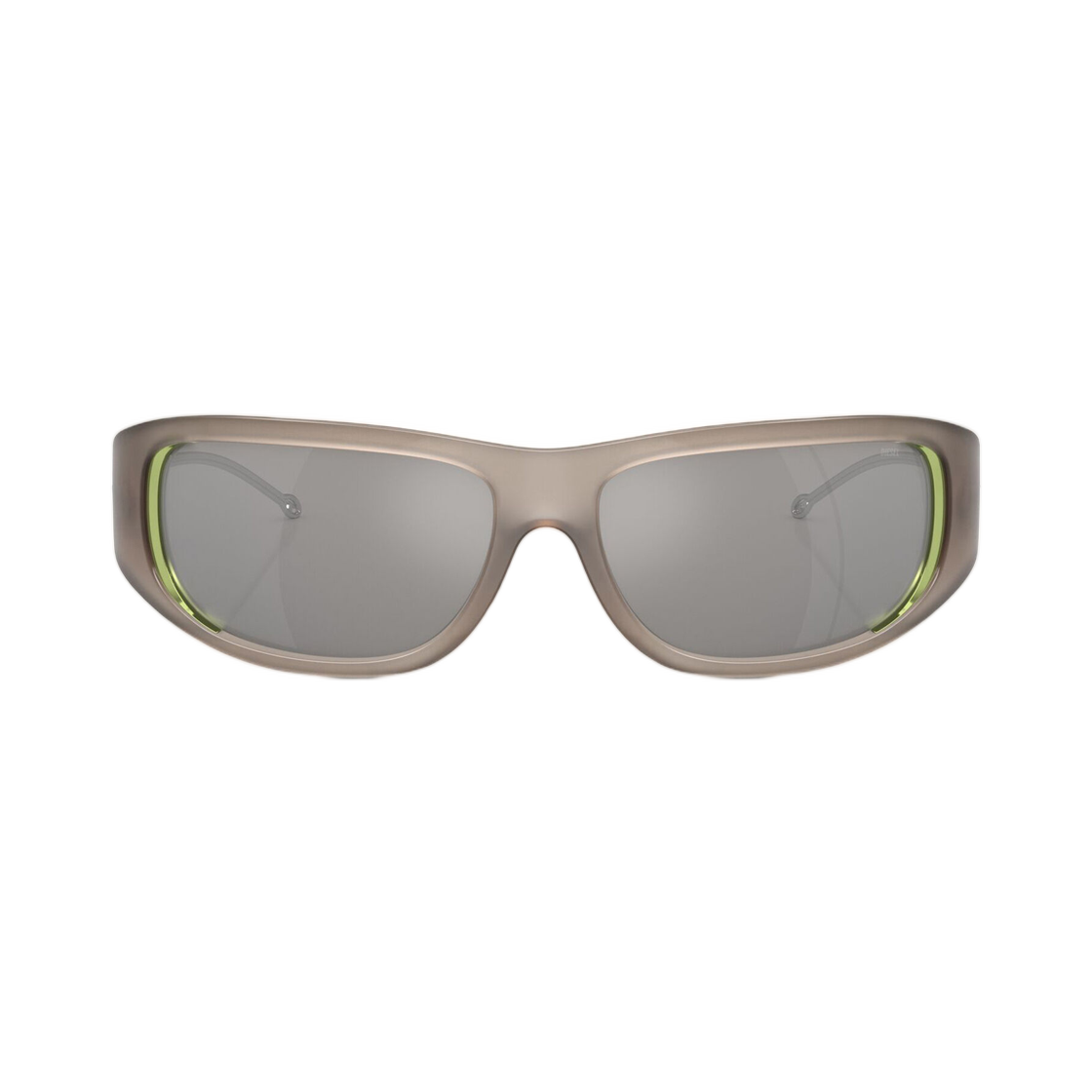 LX300100LEN-5026G Diesel Wraparound Style Sunglasses Grey
