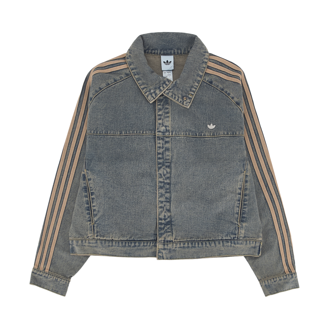 JY2872 (W) Adidas Premium Essentials Denim Jacket Indigo Denim - KR Sizing