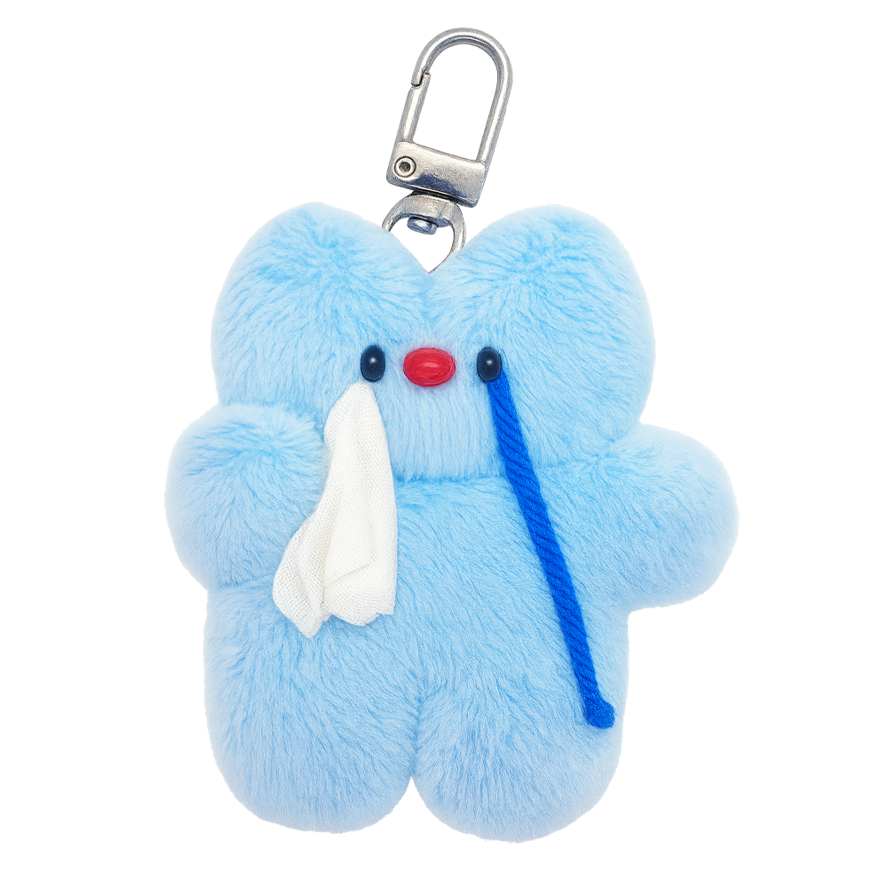 찌콩상점 핸드메이드 울보 고앵 키링(ZZICONG STORE Handmade Crybaby Cat Keyring)