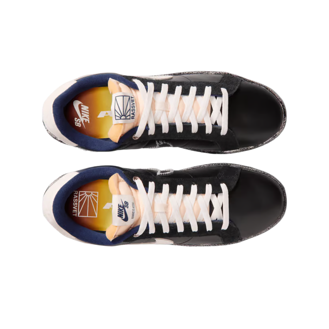 나이키 x 라스벳 SB 줌 테니스 클래식 블루 보이드 앤 세일(Nike x Rassvet SB Zoom Tennis Classic Blue Void and Sail) - 2