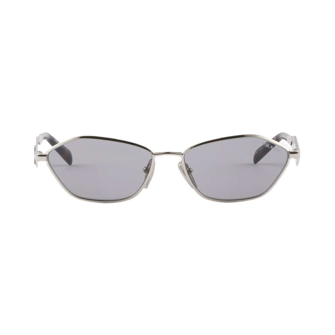 SPRD50-E1BC-FE50Q Prada Sunglasses with Prada Logo Grey