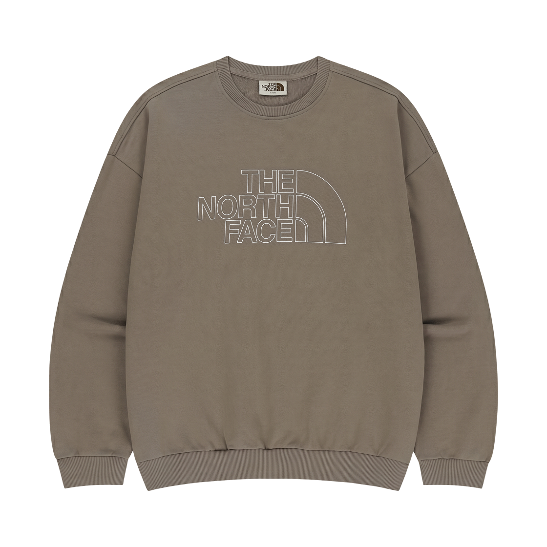 NM5MS50K The North Face White Label Sunfold Sweatshirts Beige Brown - 26SS