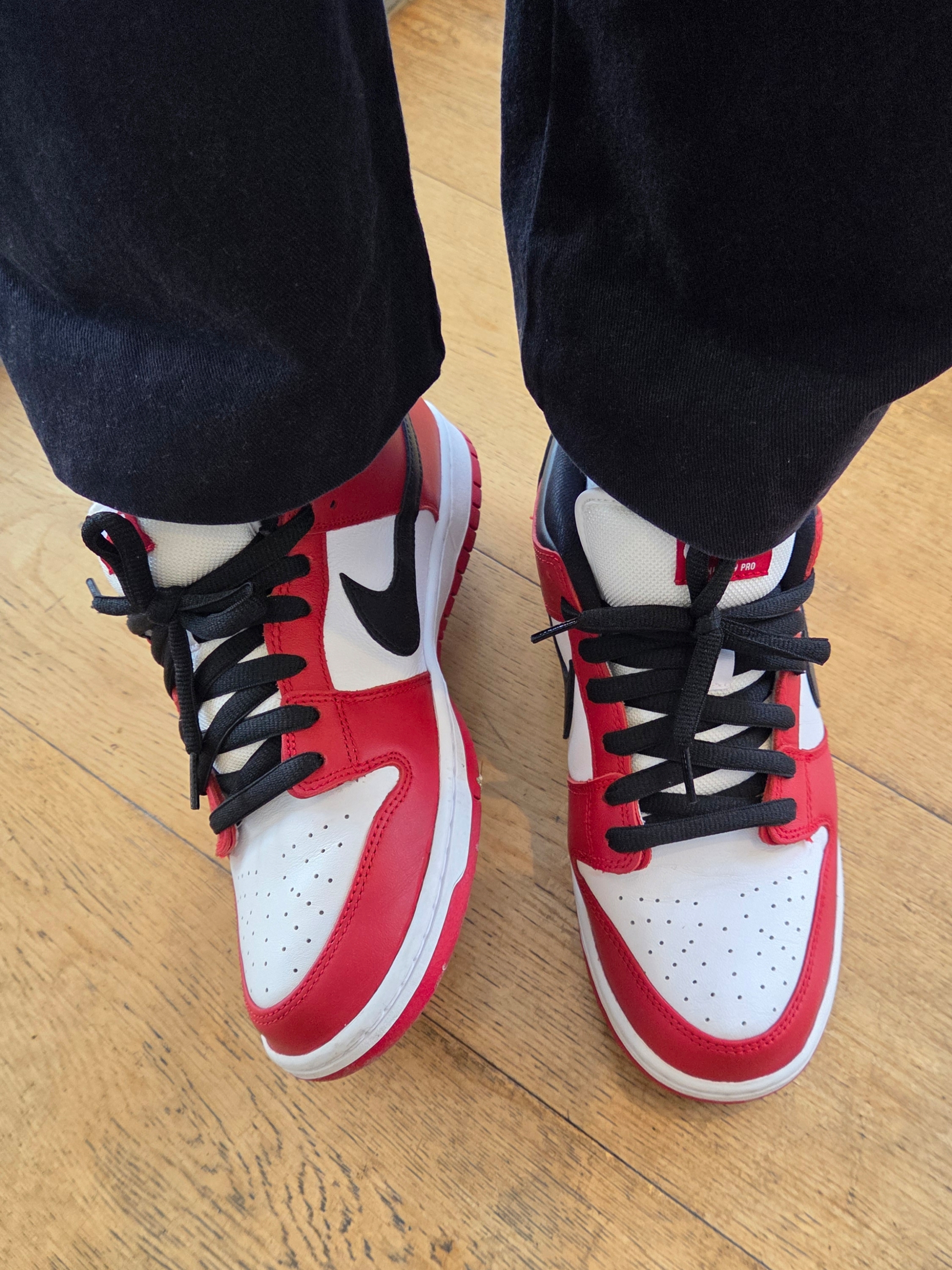 Nike SB Dunk Low Pro Chicago 착용 스타일