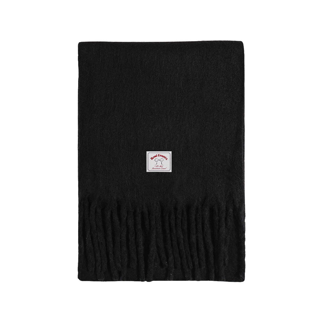 RS23WSC101BLK Rosefrantz Wide Long Muffler [Black]