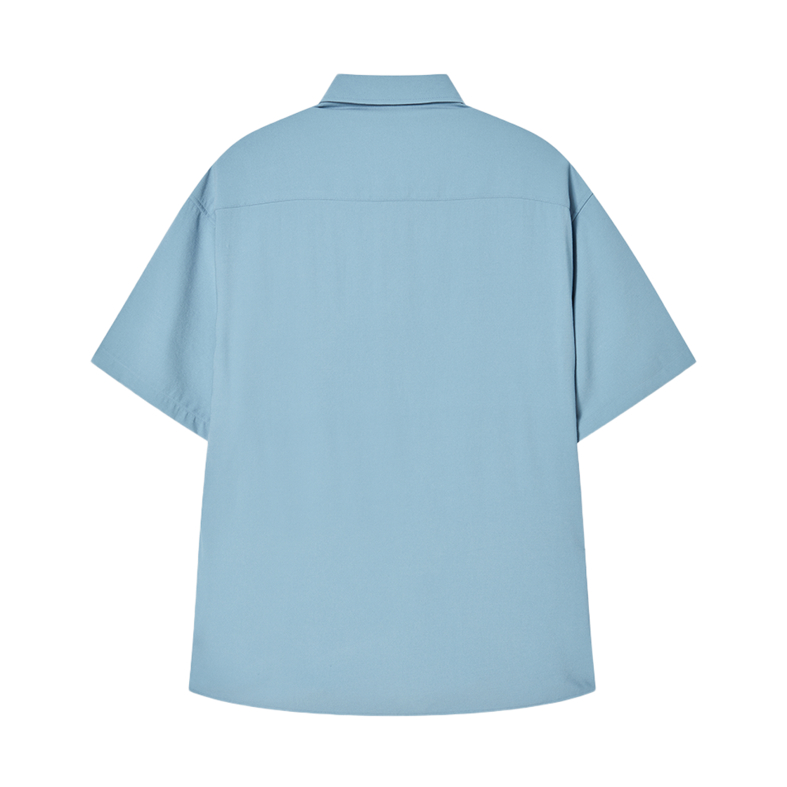 엔 아카이브 이탈리안 페브릭 럭스 포켓 셔츠 스카이 블루(N ARCHIVE Italian Fabric Lux Pocket Shirts Sky Blue) - 2