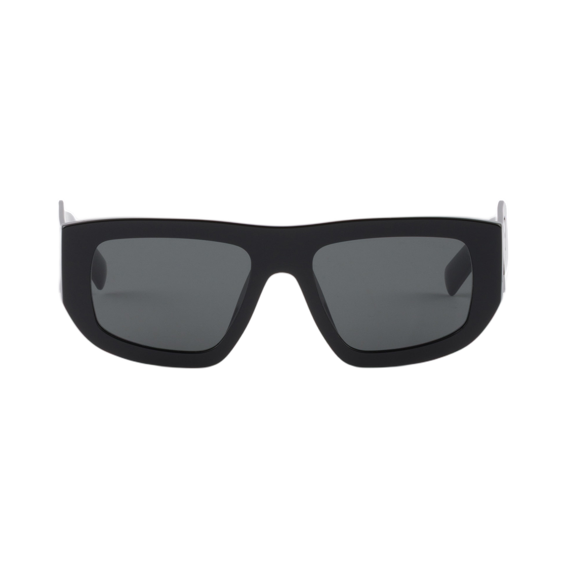 SPRD04-E16K-FE08Z Prada Sunglasses with Triangle Logo Slate Gray Lenses