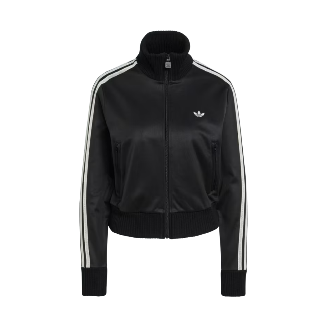 KD5455 (W) Adidas Firebird Knitted Crochet Track Top Black - KR Sizing