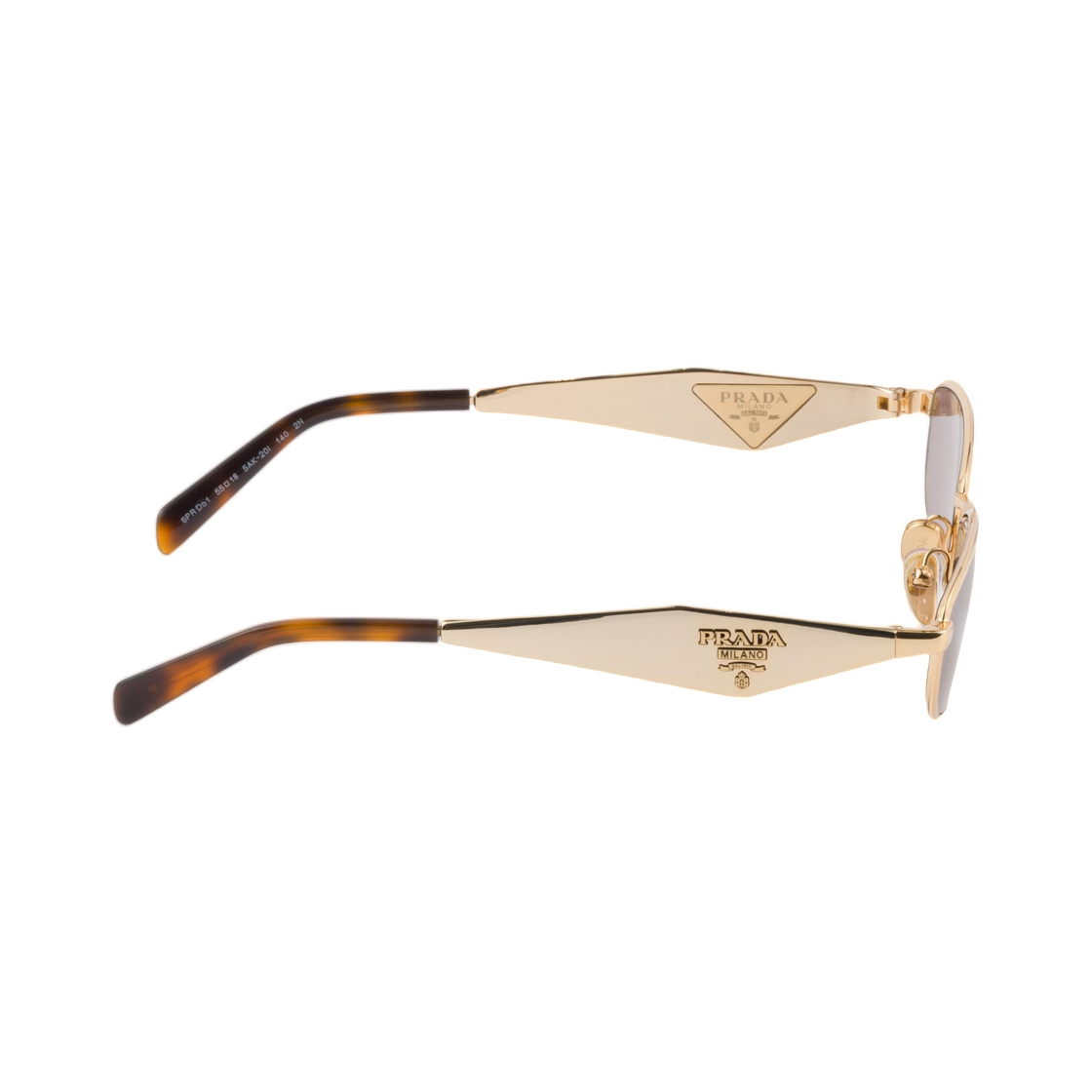 프라다 선글라스 프라다 로고 모브 렌즈(Prada Sunglasses with Prada Logo Mauve Lenses) - 3