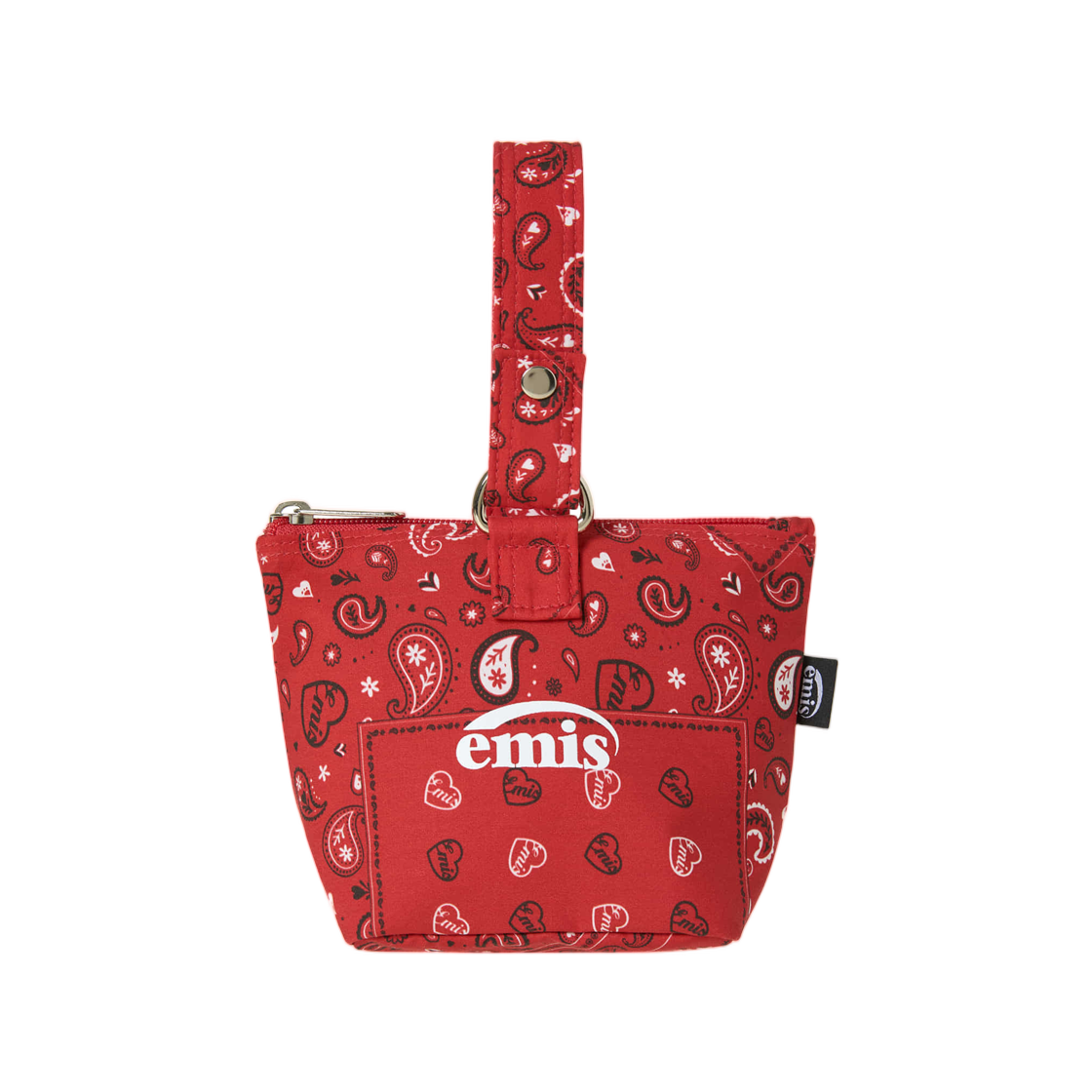 - Emis Paisley Mini Pouch Red