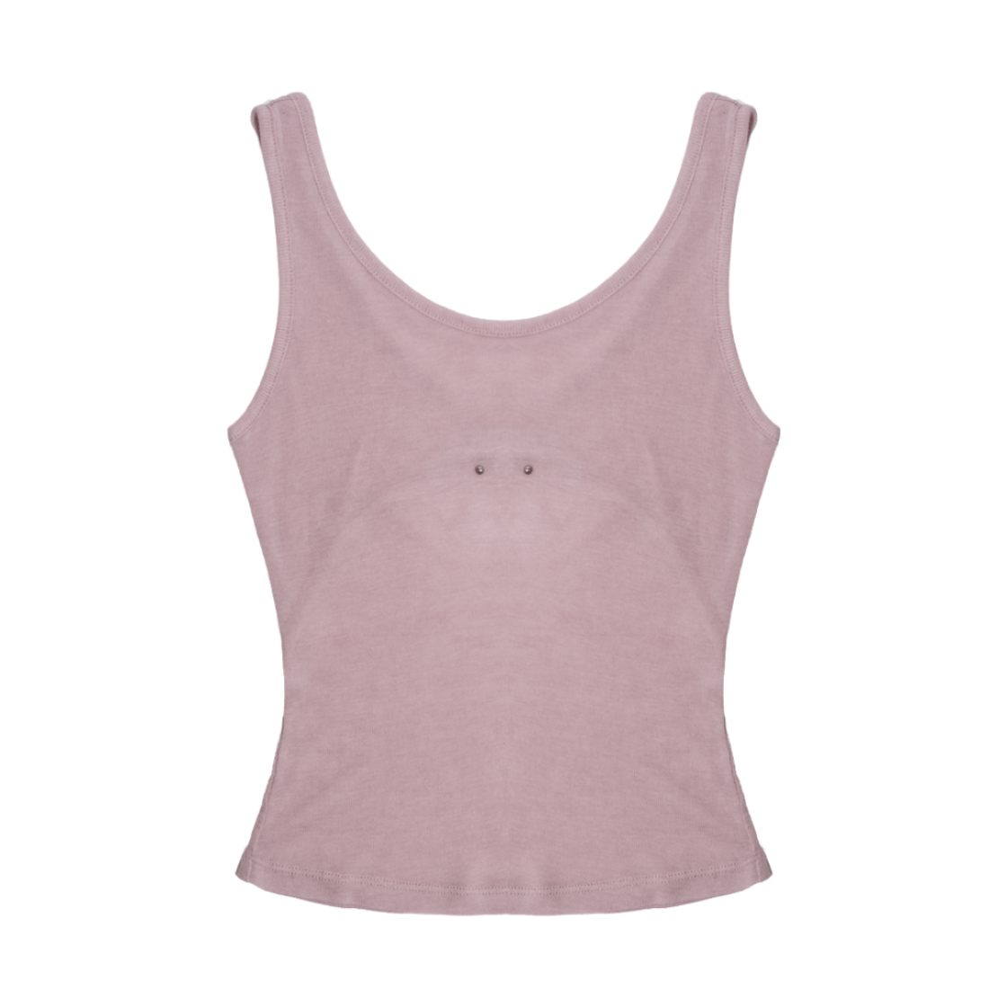 준수이 오리진 엔티티 01 핫픽스 시어 슬리브리스 핑크(JUNSUI ORIGIN ENT01 Hotfix Sheer Sleeveless Pink) - 1